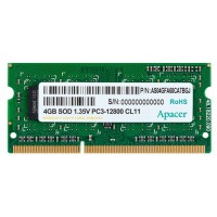 Apacer DDR3 PC3-12800-1600 MHz-CL11 RAM 4GB